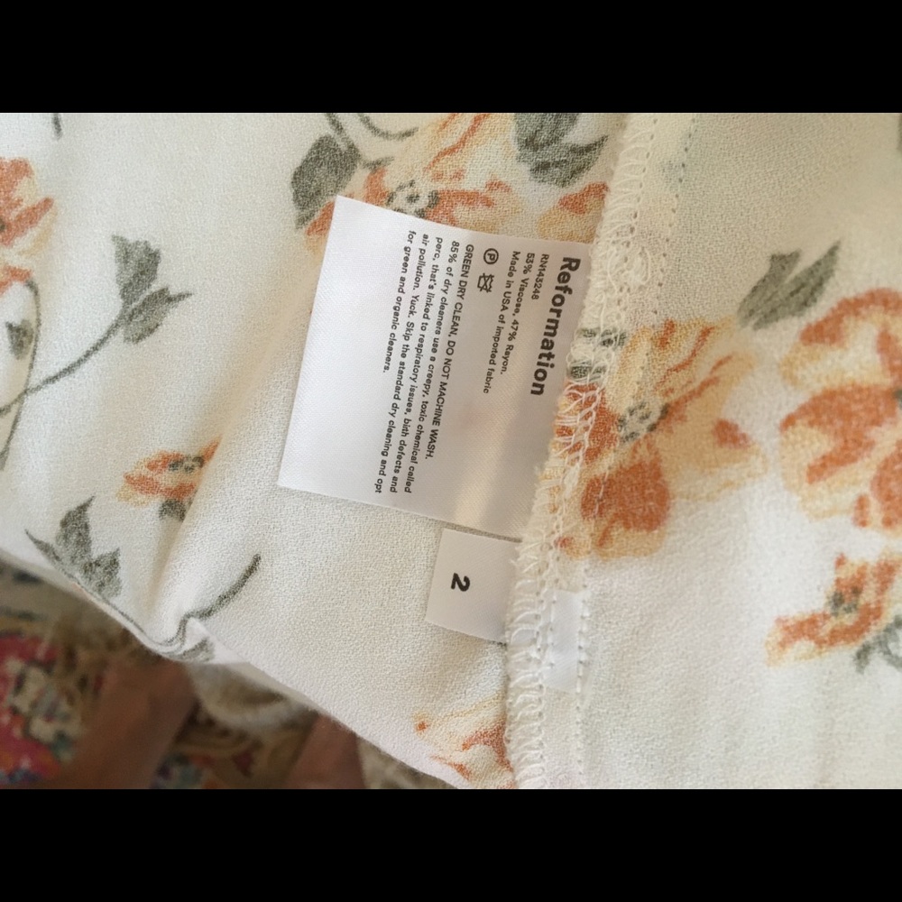 SOLD. Reformation Wilma Dress - Picture 4 of 4